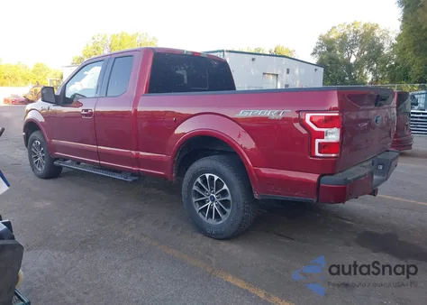 2019 Ford F-150 Xlt из США, поврежденный, VIN 1FTEX1EP1KKD88084